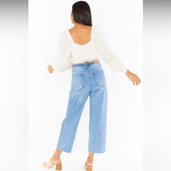 Show Me Your Mumu Sedona Straight Jean Skyline Indigo 27 - Picture 6 of 9